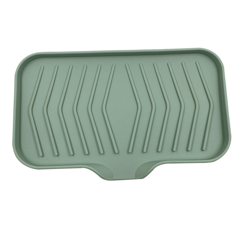 Silicone Self Draining Soap Dish Holder