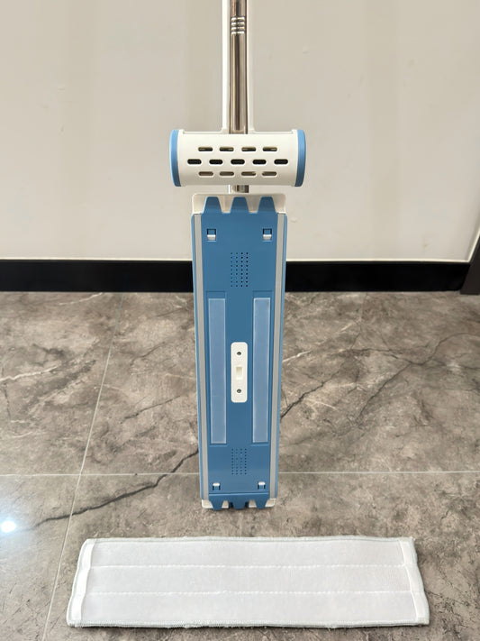 Stainless Steel Flat Mop Hands Free Wet Dry