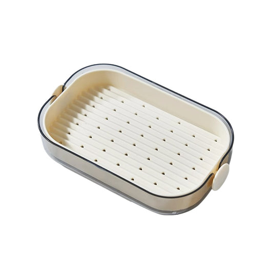 Large Double Layer Draining Soap Dish Holder