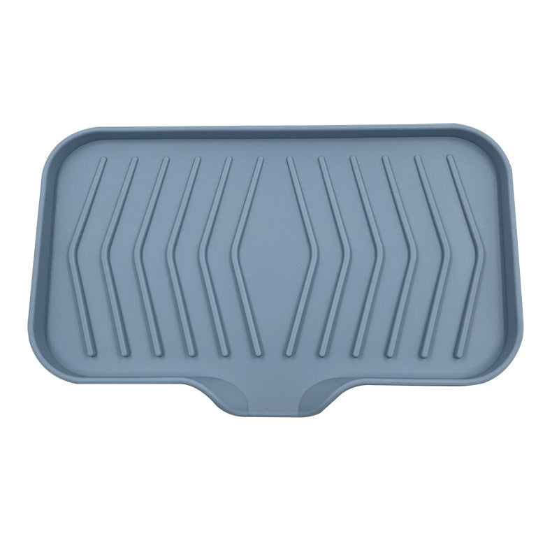 Silicone Self Draining Soap Dish Holder