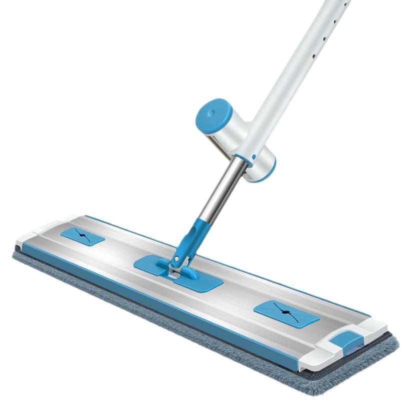 Stainless Steel Flat Mop Hands Free Wet Dry