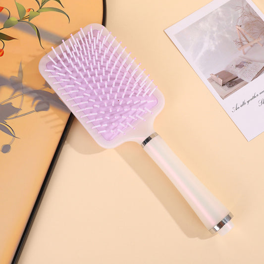 Macaron Color Cushion Paddle Brush For Women