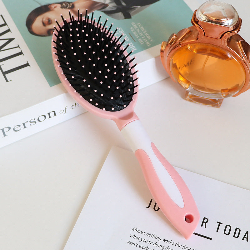 Elastic Cushion Paddle Brush For Hair Care