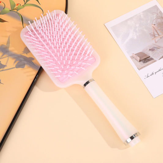 Macaron Color Cushion Paddle Brush For Women