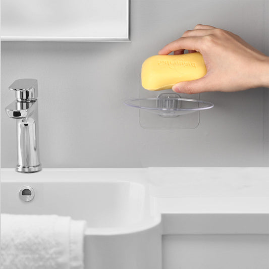 Wall Mounted Draining Soap Holder Storage Rack
